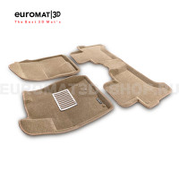 Текстильные 3D коврики Euromat3D Lux в салон для Lexus GX470 (1998-2008) № EM3D-005121T Бежевые Текстильные 3D коврики Euromat3D Lux в салон для Lexus GX470 (1998-2008) № EM3D-005121T Бежевые