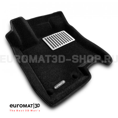 Текстильные 3D коврики Euromat3D Lux в салон для Nissan Qashqai (2007-2013) № EM3D-003714 Текстильные 3D коврики Euromat3D Lux в салон для Nissan Qashqai (2007-2013) № EM3D-003714