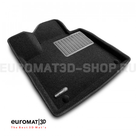 Текстильные 3D коврики Euromat3D Business в салон для Hyundai Santa Fe (2018-) № EMC3D-002704 Текстильные 3D коврики Euromat3D Business в салон для Hyundai Santa Fe (2018-) № EMC3D-002704