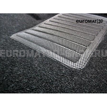 Текстильные 3D коврики Euromat3D Business в салон для Bmw X6 (G06) (2018-) № EMC3D-001227