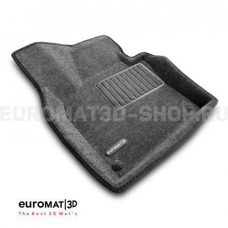 Текстильные 3D коврики Euromat3D Business в салон для Volkswagen Tiguan (2008-2016) № EMC3D-005419G Серые Текстильные 3D коврики Euromat3D Business в салон для Volkswagen Tiguan (2008-2016) № EMC3D-005419G Серые