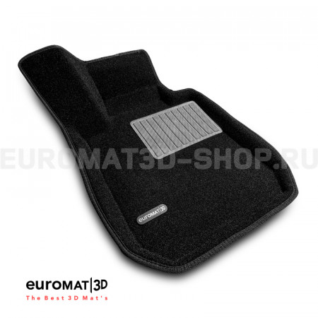 Текстильные 3D коврики Euromat3D Premium в салон для Bmw 3 (F30) (2010-2018) № EMPR3D-001202