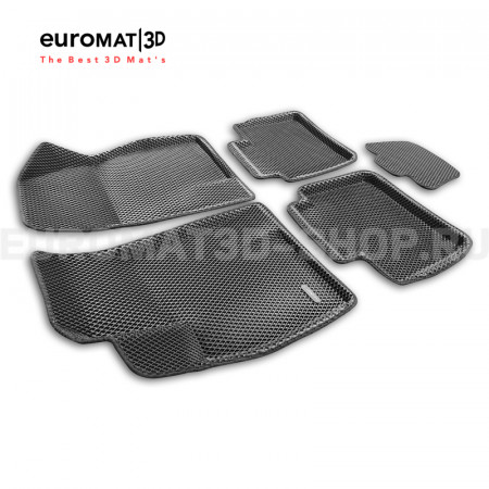 3D коврики Euromat3D EVA в салон для Chery Arrizo 8 (2023-) № EM3DEVA-001419