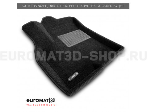 Текстильные 3D коврики Euromat3D Business в салон для Changan EADO (2023-) № EMC3D-001331