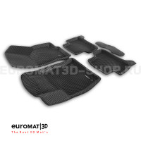 3D коврики Euromat3D EVA в салон для Cupra Formentor (2020-) № EM3DEVA-005451