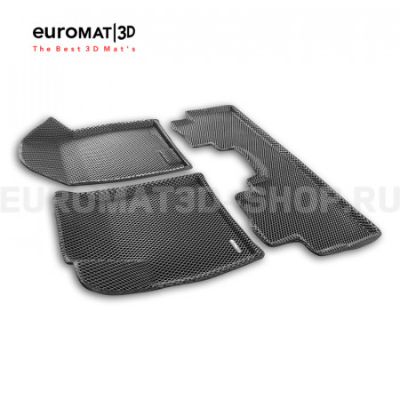 3D коврики Euromat3D EVA в салон для Soueast S07 (2024-) № EM3DEVA-000022 3D коврики Euromat3D EVA в салон для Soueast S07 (2024-) № EM3DEVA-000022